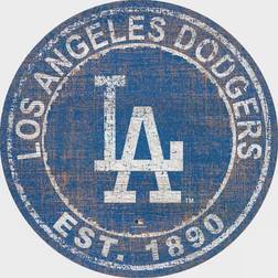 Fan Creations Los Angeles Dodgers Round Heritage Logo Sign Board