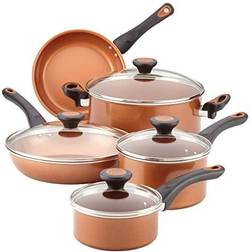 Farberware Glide Cookware Set with lid 12 Parts