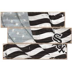 Fan Creations Chicago White Sox 3-Plank Team Flag