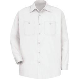 Red Kap Wrinkle-Resistant Work Shirt - White