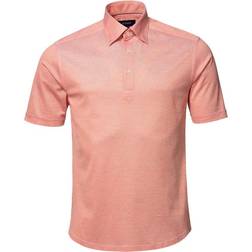 Eton Contemporary Fit Piqué Polo Shirt - Orange