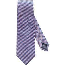 Eton Geometric Silk Tie - Pink