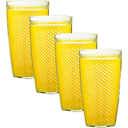 Kraftware Fishnet Doublewall Tumbler 65.062cl 4pcs