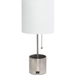 Simple Designs Metal Organizer Table Lamp 47cm