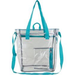 Eastsport Clear Tote - Minty Blue