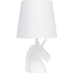 Simple Designs Sparkling Unicorn Table Lamp 40.6cm