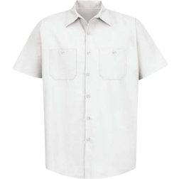 Red Kap Industrial Work Shirt - White