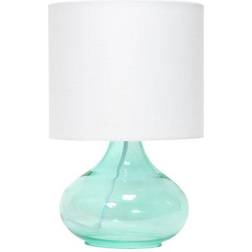 Simple Designs Raindrop Table Lamp 13.5"