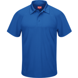 Red Kap Short Sleeve Performance Knit Flex Series Active Polo Shirt - Royal Blue