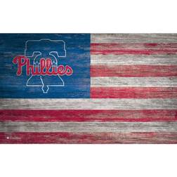 Fan Creations Philadelphia Phillies Distressed Flag Sign