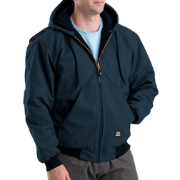 Berne Heritage Duck Hooded Active Jacket - Navy