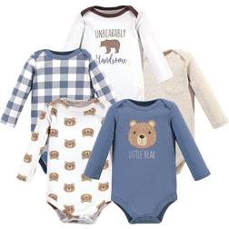 Hudson Baby Long Sleeve Bodysuits 5-pack - Little Bear ( 10158600)