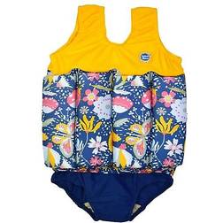 Splash About Floatsuit with Zip - Garden Delight