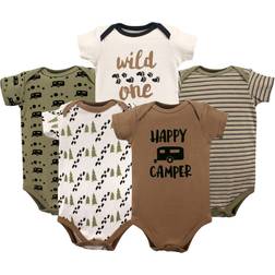 Luvable Friends Bodysuits 5-pack - Happy Camper (10130524)