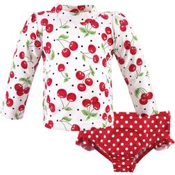 Hudson Baby Swim Rashguard Set - Cherries (10325159)