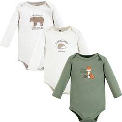 Hudson Baby Cotton Long-Sleeve Bodysuits 3-pack - Forest Fox ( 10118085)
