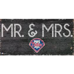 Fan Creations Philadelphia Phillies Mr. & Mrs. Sign Board