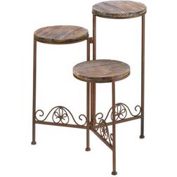 Zingz & Thingz Rustic Triple Planter Stand