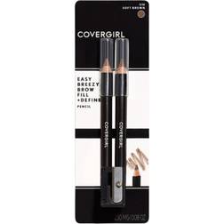 CoverGirl Easy Breezy Brow Fill + Define Brow Pencil #510 Soft Brown