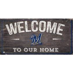 Fan Creations Milwaukee Brewers Welcome To Our Home Sign