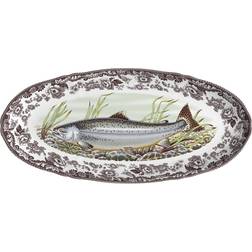 Spode Woodland King Salmon Serving Dish