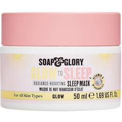 Soap & Glory Glow To Sleep Vitamin C Radiance-Boosting Sleep Mask 1.7fl oz
