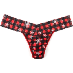 Hanky Panky Printed Signature Lace Low Rise Thong - Home For The Holidays
