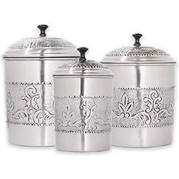 Old Dutch International Antique Embossed Victoria Kitchen Storage 3pcs