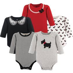 Hudson Baby Long-Sleeve Bodysuits 5-pack - Scottie (10155315)