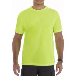 Smith Workwear Performance Contrast Crewneck T-shirt Men - Laser Yellow