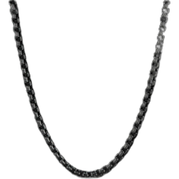 David Yurman Box Chain Necklace - Black