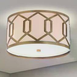 Jonathan Y Hex Ceiling Flush Light 31.1cm