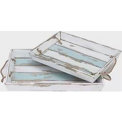 Litton Lane - Serving Tray 2pcs