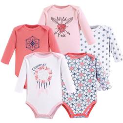 Yoga Sprout Long Sleeve Bodysuits 5-pack - Dream Catcher (10192140)