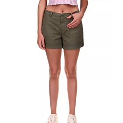 Sanctuary Switchback Cuffed Shorts - Hiker Green