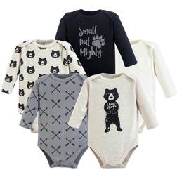 Yoga Sprout Long Sleeve Bodysuits 5-pack - Bear Hugs (10192112)