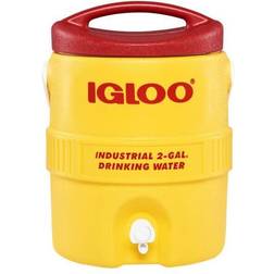 Igloo Beverage Cooler,2 gal.,Yellow
