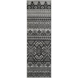Safavieh Adirondack Collection Black, Silver 91.4x243.8cm