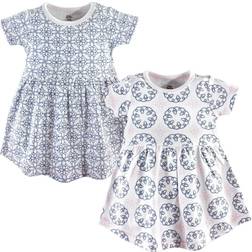 Yoga Sprout Toddler Cotton Dress 2-pack - Whimsical (10190962)