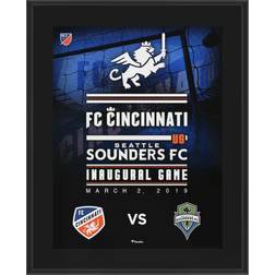 Fanatics FC Cincinnati Inaugural Game Sublimated Plaque