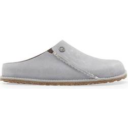 Birkenstock Zermatt Premium Suede Leather - Stone Coin