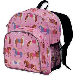 Olive Horses Pack 'n Snack Backpack - Pink