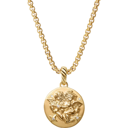 David Yurman Gemini Amulet - Gold/Diamond