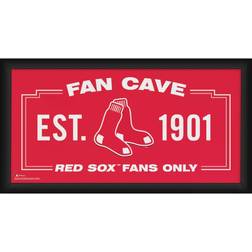 Fanatics Boston Red Sox Framed Fan Cave Collage