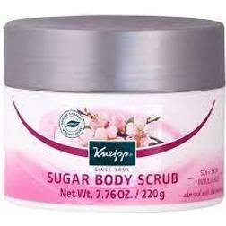 Kneipp Soft Skin Almond Blossom Exfoliating Sugar Body Scrub 220g