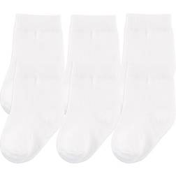 Touched By Nature Organic Cotton Socks 6-pack - White (10768519)