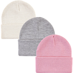 Hudson Infant/Toddler Knit Cuffed Beanie 3-pack - Orchid Pink (10115133)