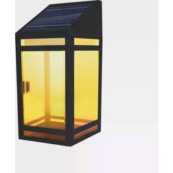 Clear Panel Amber Wall light