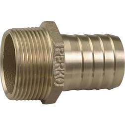 Perko Straight Pipe To Hose Adapter, 3/4"