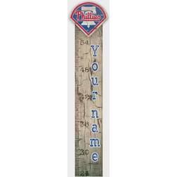 Fan Creations Philadelphia Phillies Personalized Growth Chart Sign Board